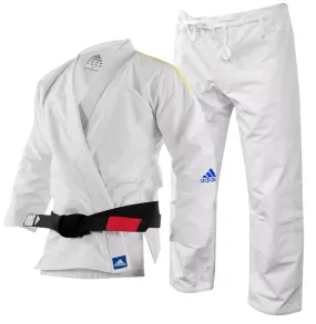 adidas Kids BJJ Gi Response White Jiu Jitsu Suit