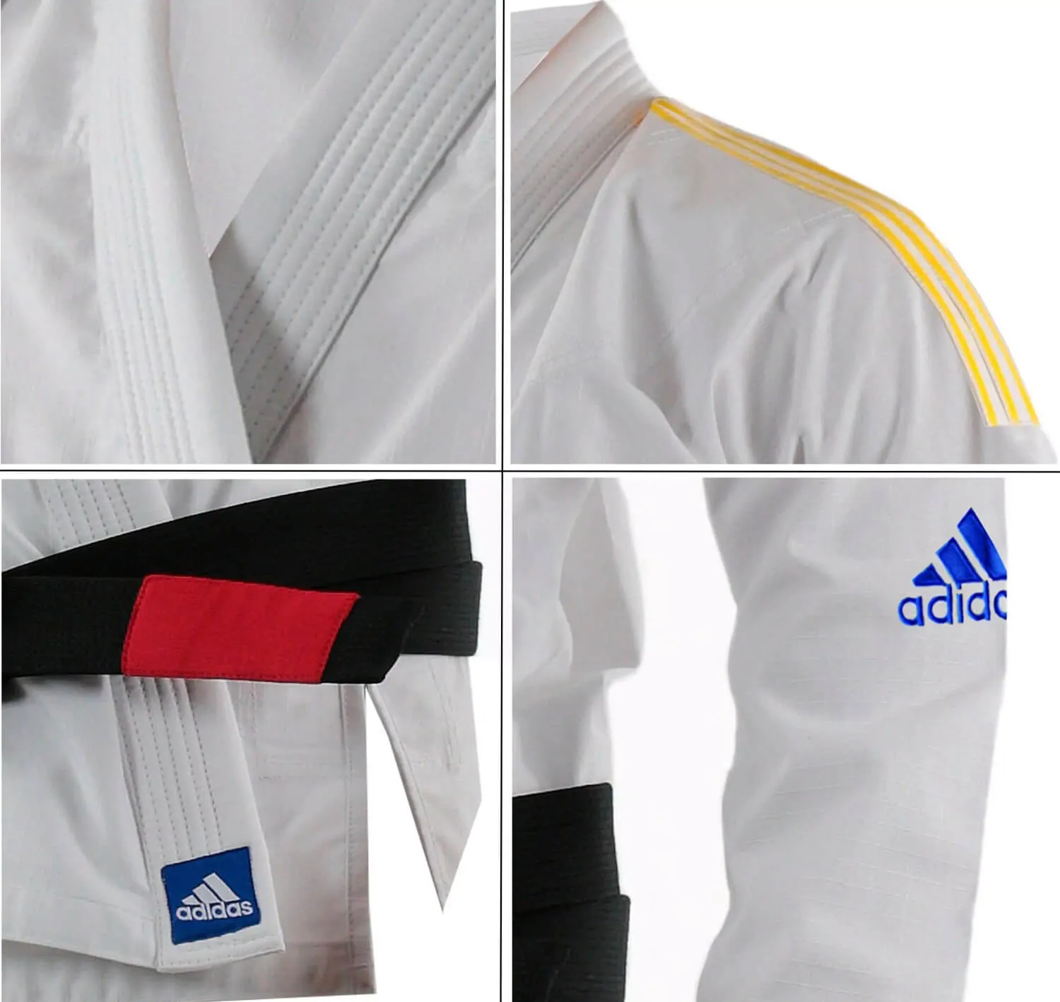 adidas Kids BJJ Gi Response White Jiu Jitsu Suit