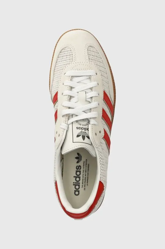 adidas Samba OG Crystal White Preloved Red IG1380