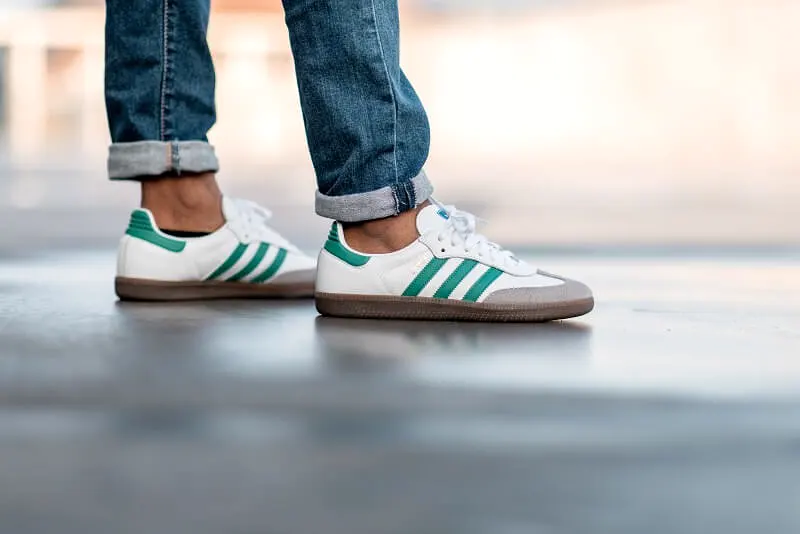 adidas Samba OG Footwear White Green