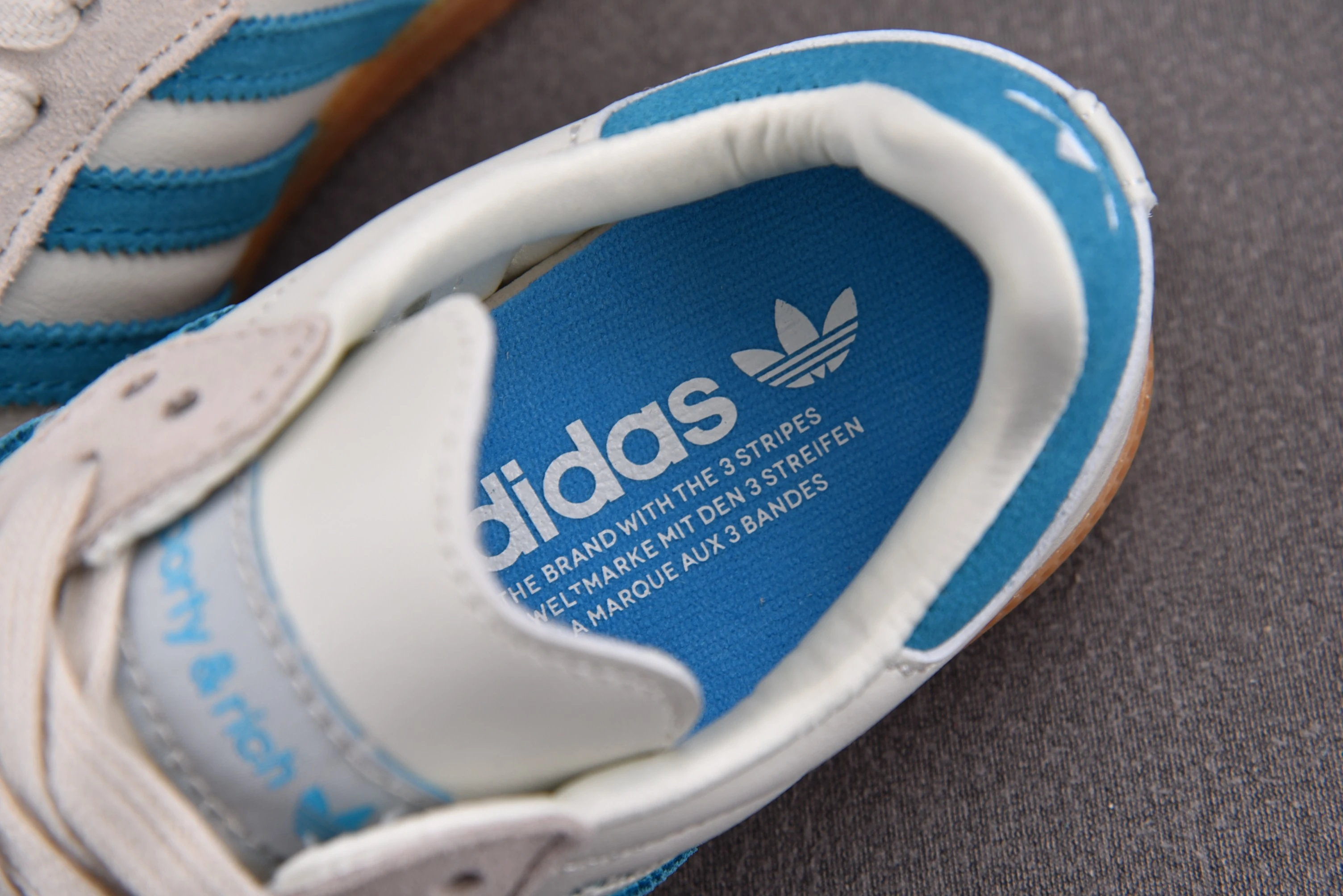 adidas Samba OG Sporty & Rich Cream Blue