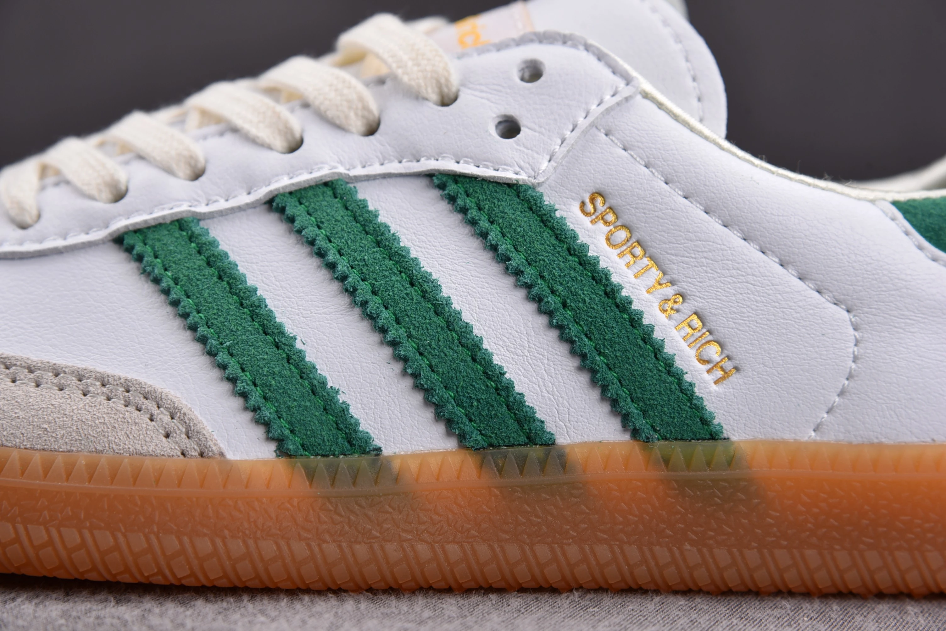 adidas Samba OG Sporty & Rich White Green