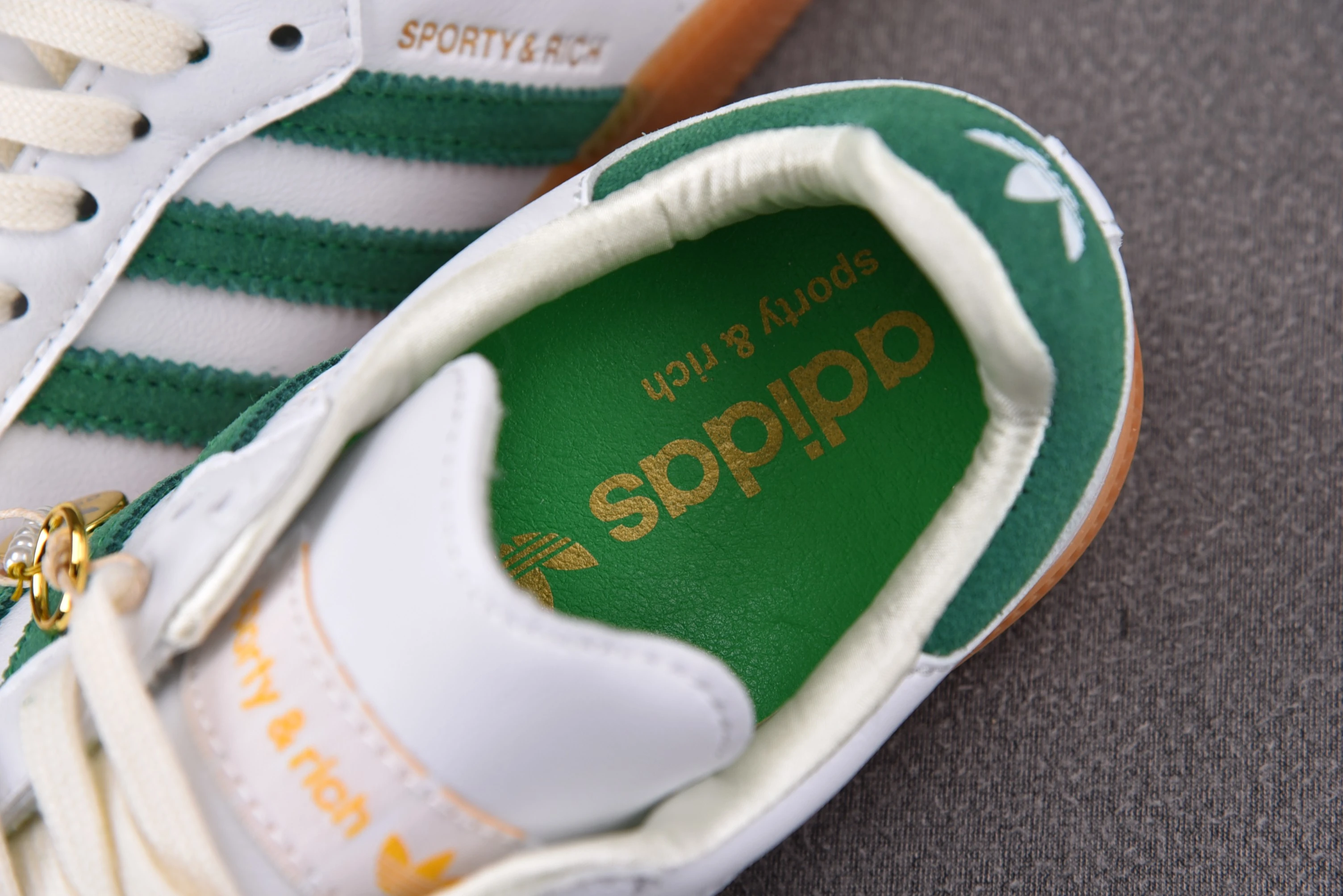 adidas Samba OG Sporty & Rich White Green