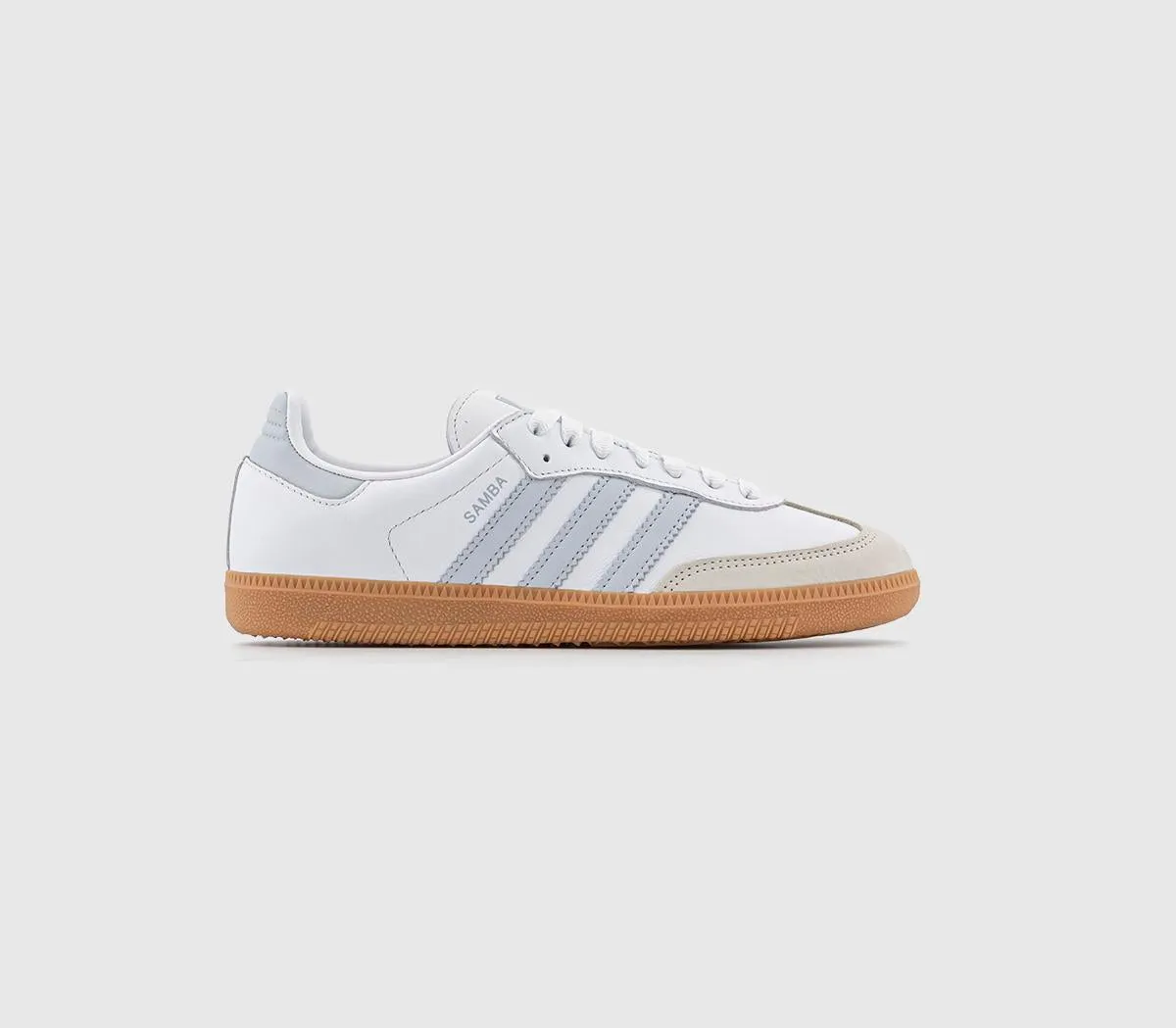 adidas Samba Og Trainers White Halo Blue Offwhite