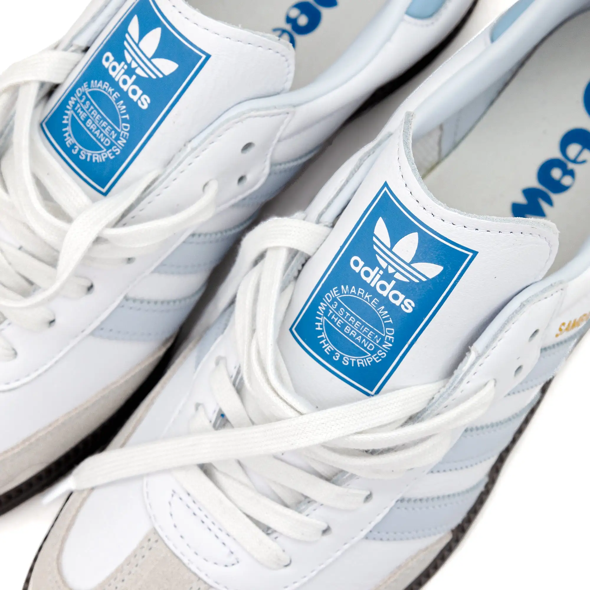 adidas Samba OG White & Blue ID2055