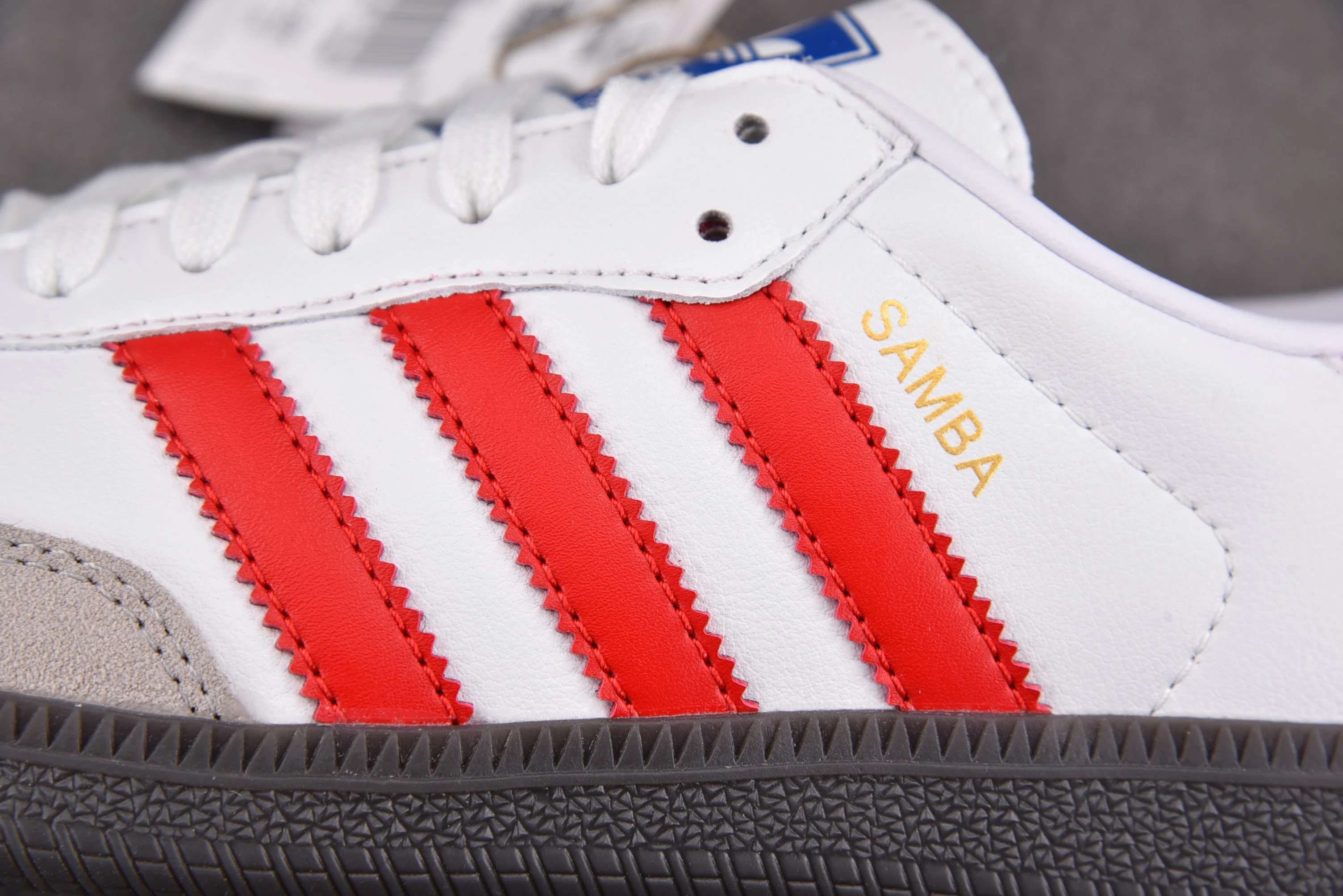 adidas Samba OG White Better Scarlet