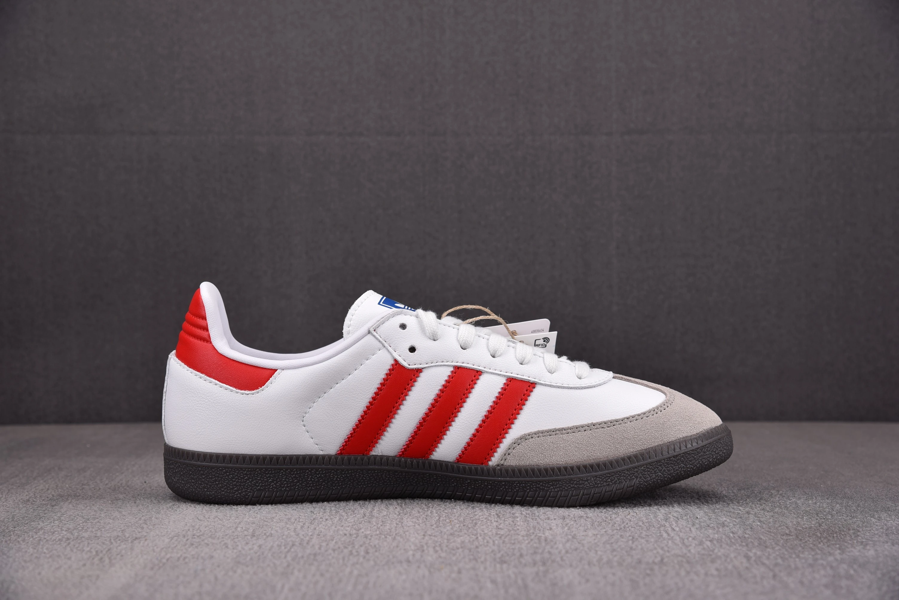 adidas Samba OG White Better Scarlet