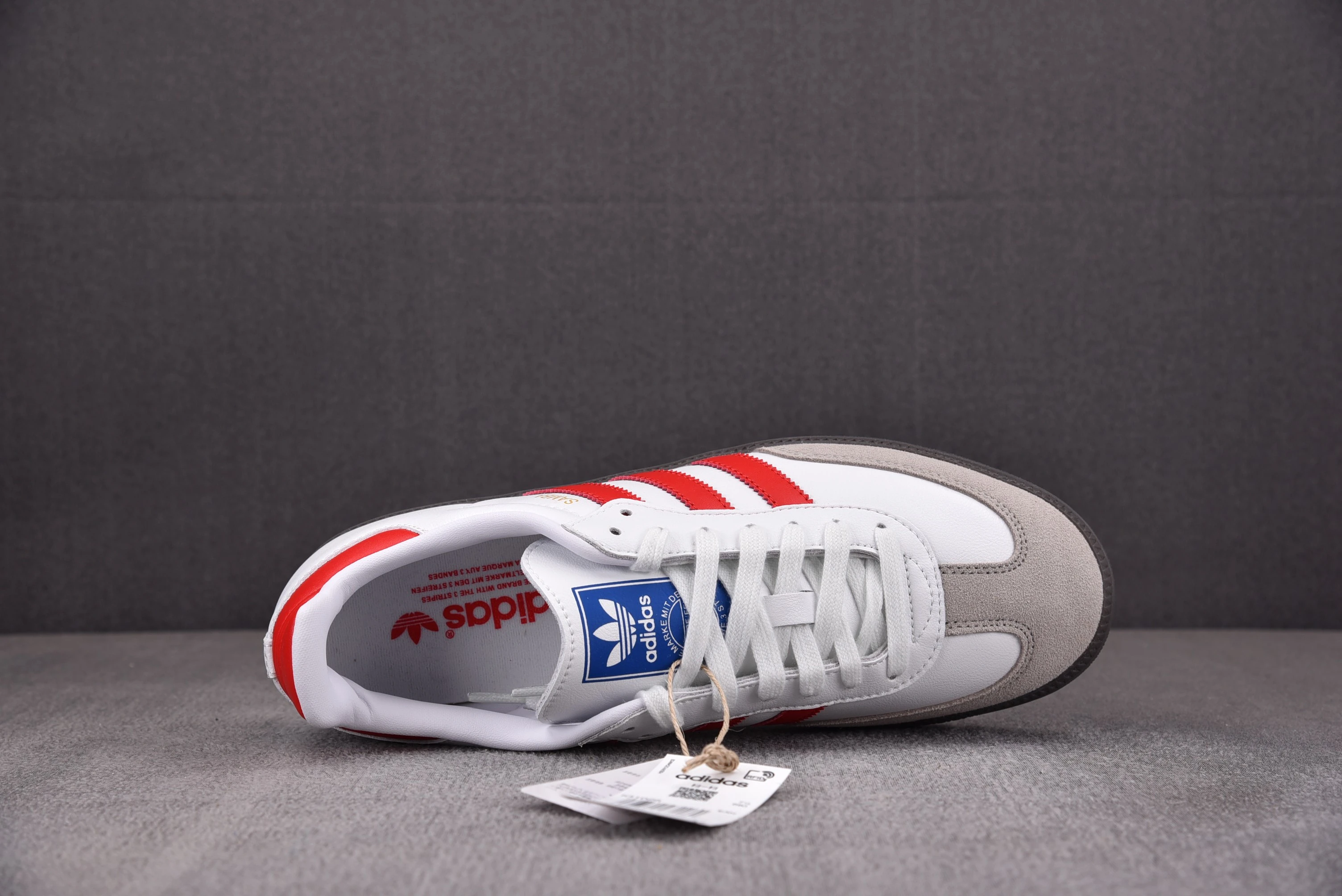 adidas Samba OG White Better Scarlet