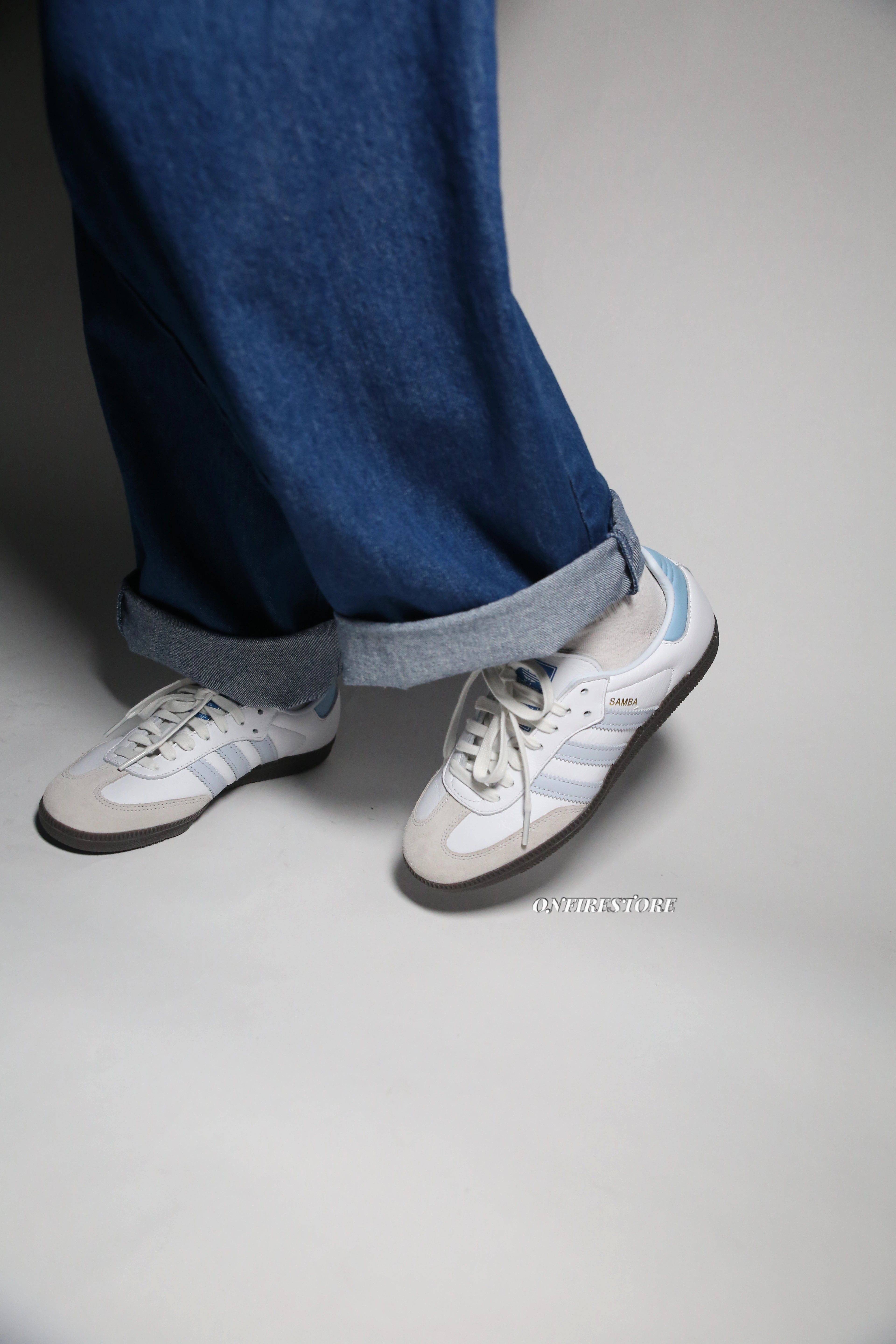 adidas Samba OG White Halo Blue