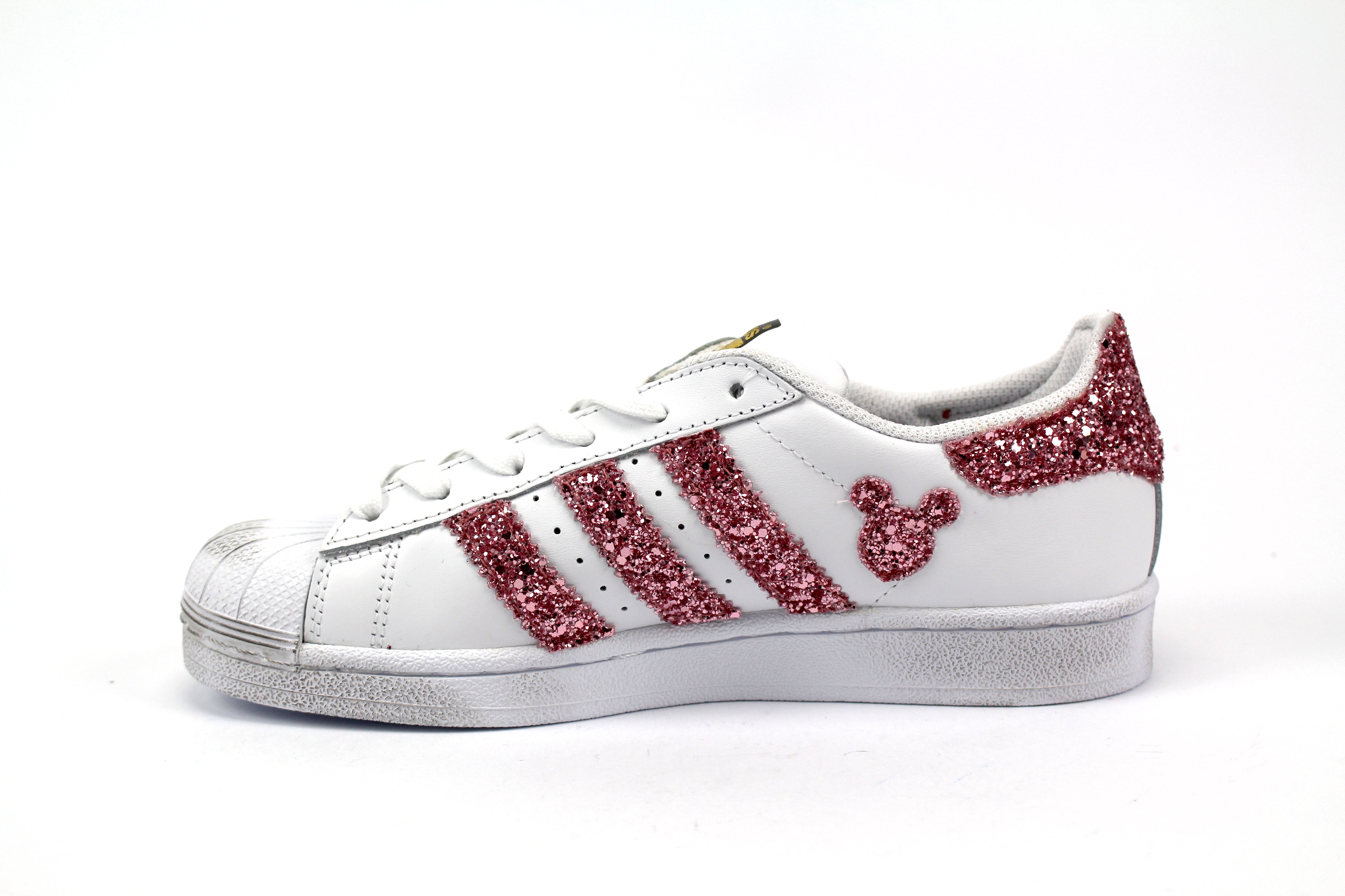 Adidas Superstar Topolini Pink Glitter