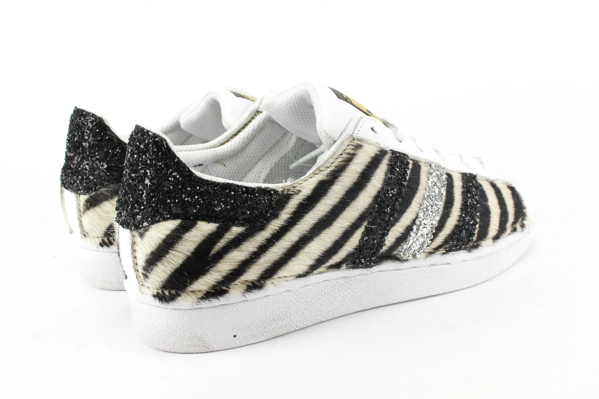 Adidas Superstar Total Zebrate & Glitter