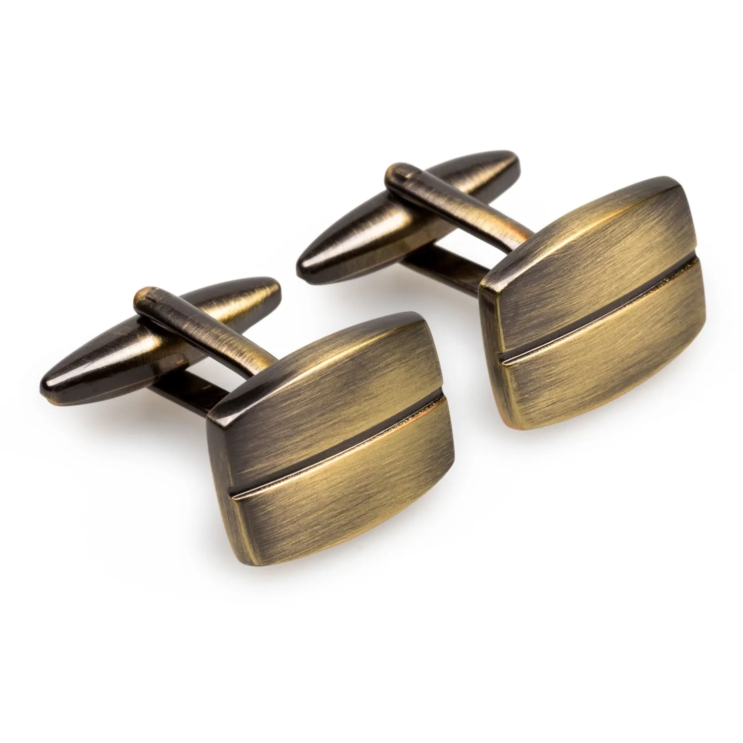 Antique Brass Renn Cufflinks