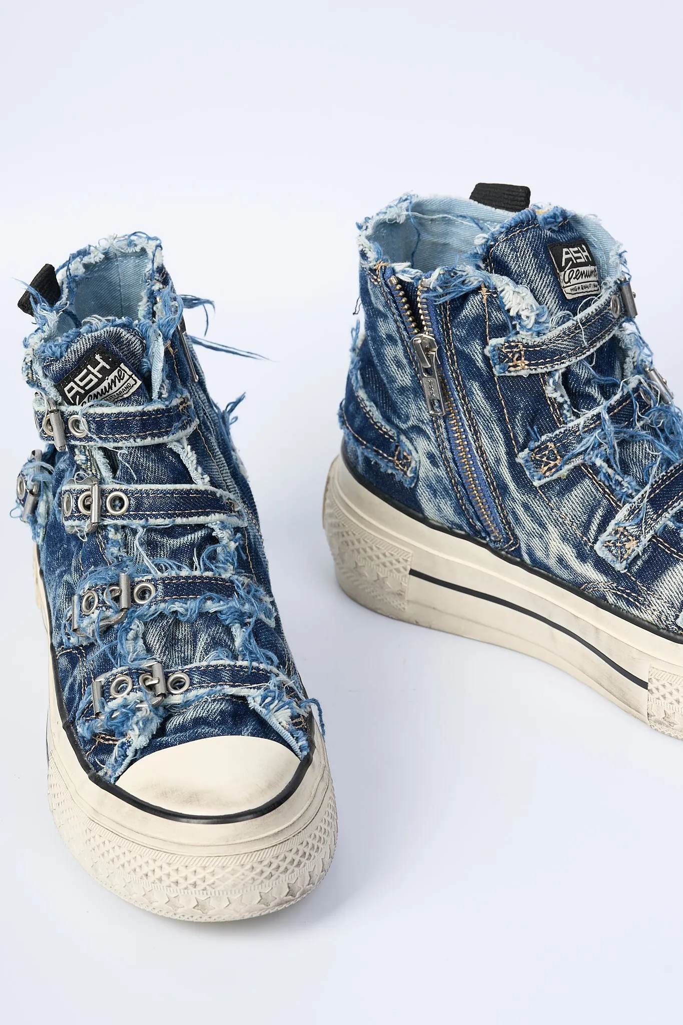 Ash Sneaker Rainbonwwas Denim Donna