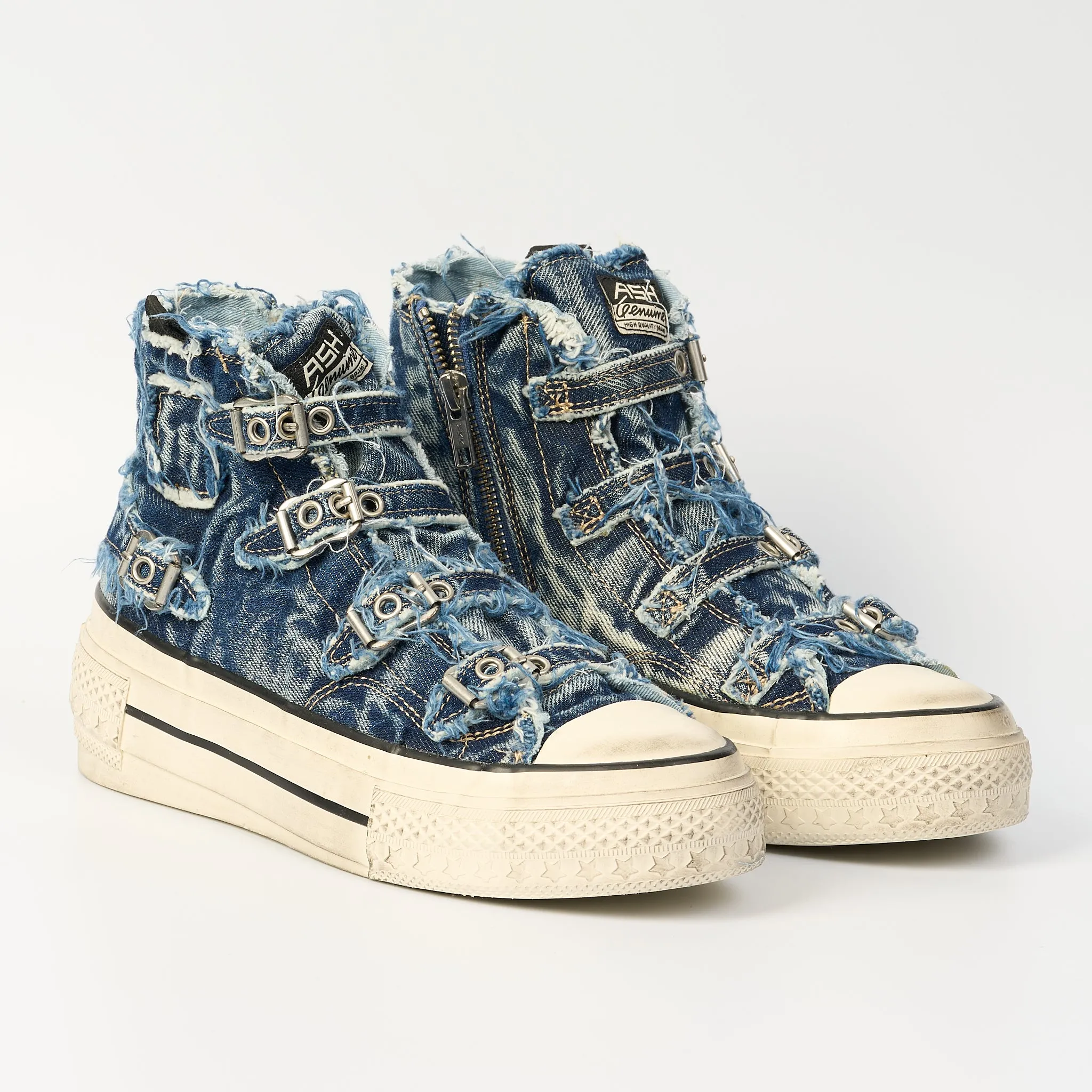 Ash Sneaker Rainbonwwas Denim Donna