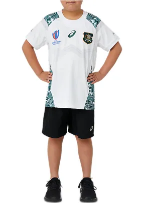 Asics Kids Wallabies RWC23 Replica Alternate Jersey Youth <br> 2114A311 100