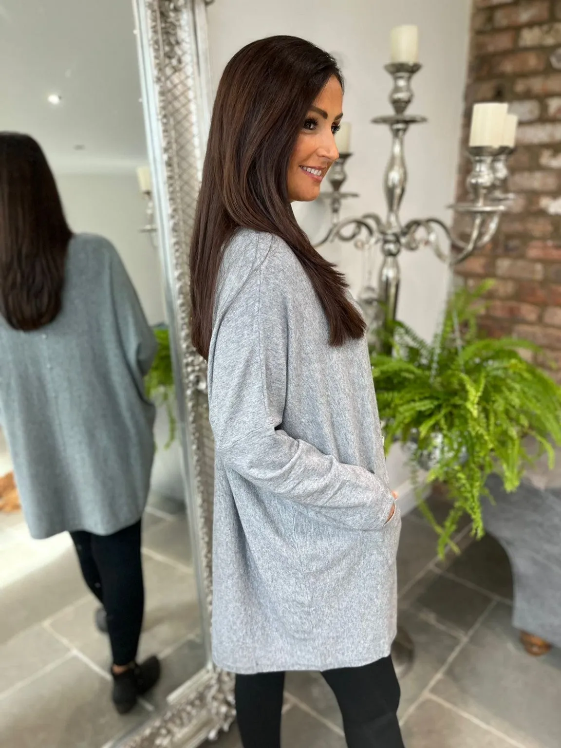 Back Button Detail Jumper Lorelai