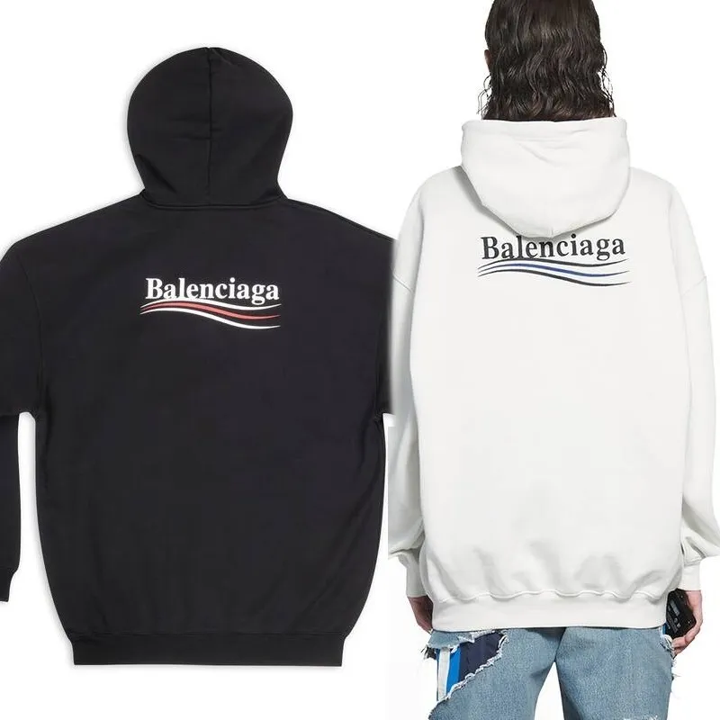 BALENCIAGA  |Political campaign medium fit hoodie