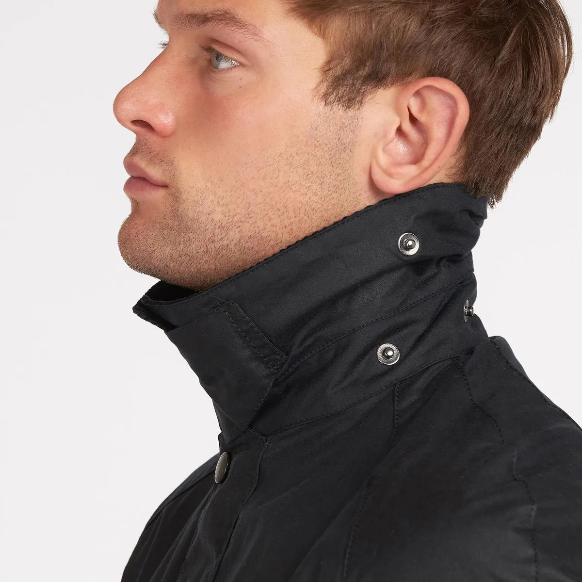 Barbour - Ashby Wax Jacket in Navy