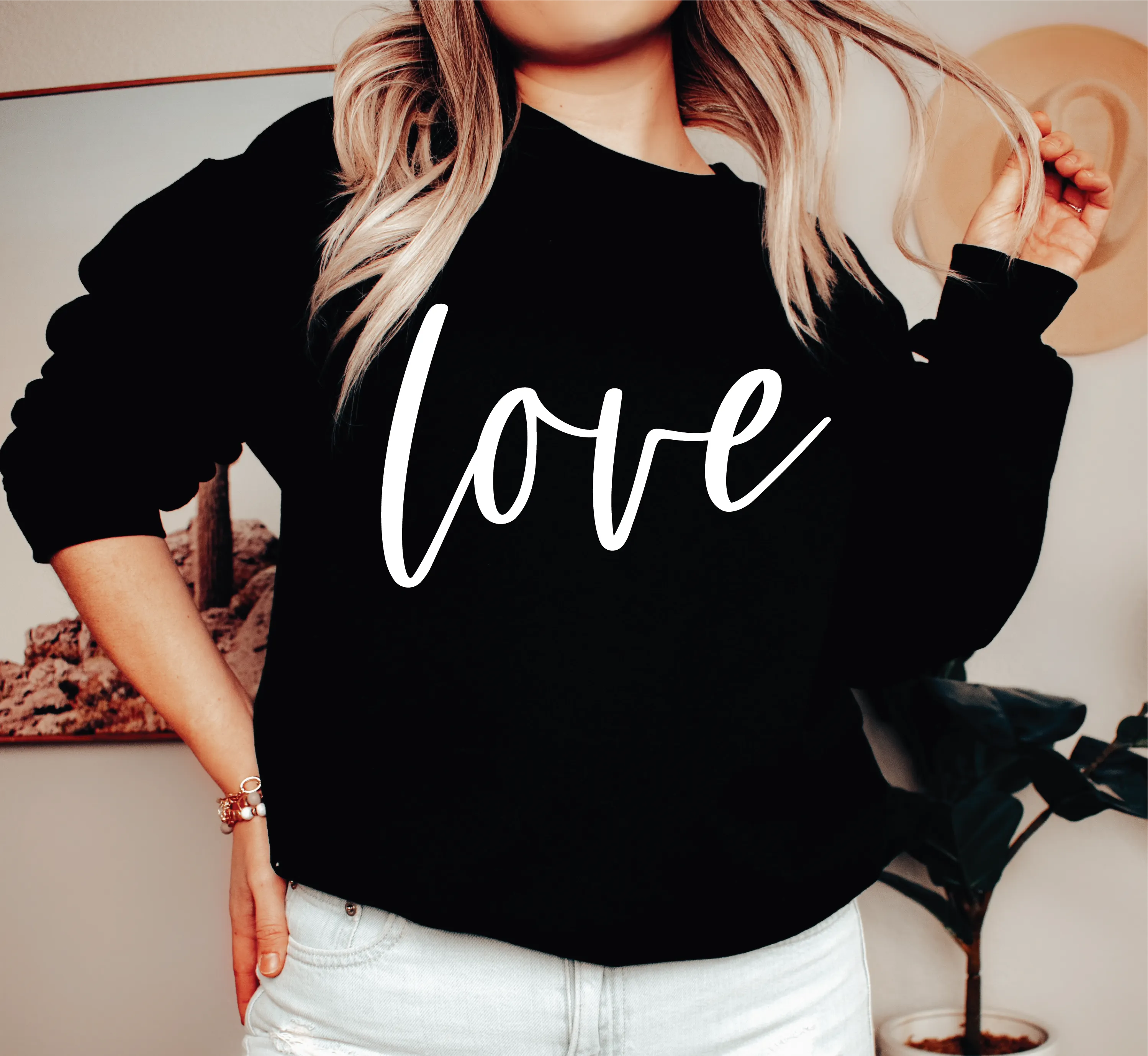 Big Love Cozy Crew Neck Sweater