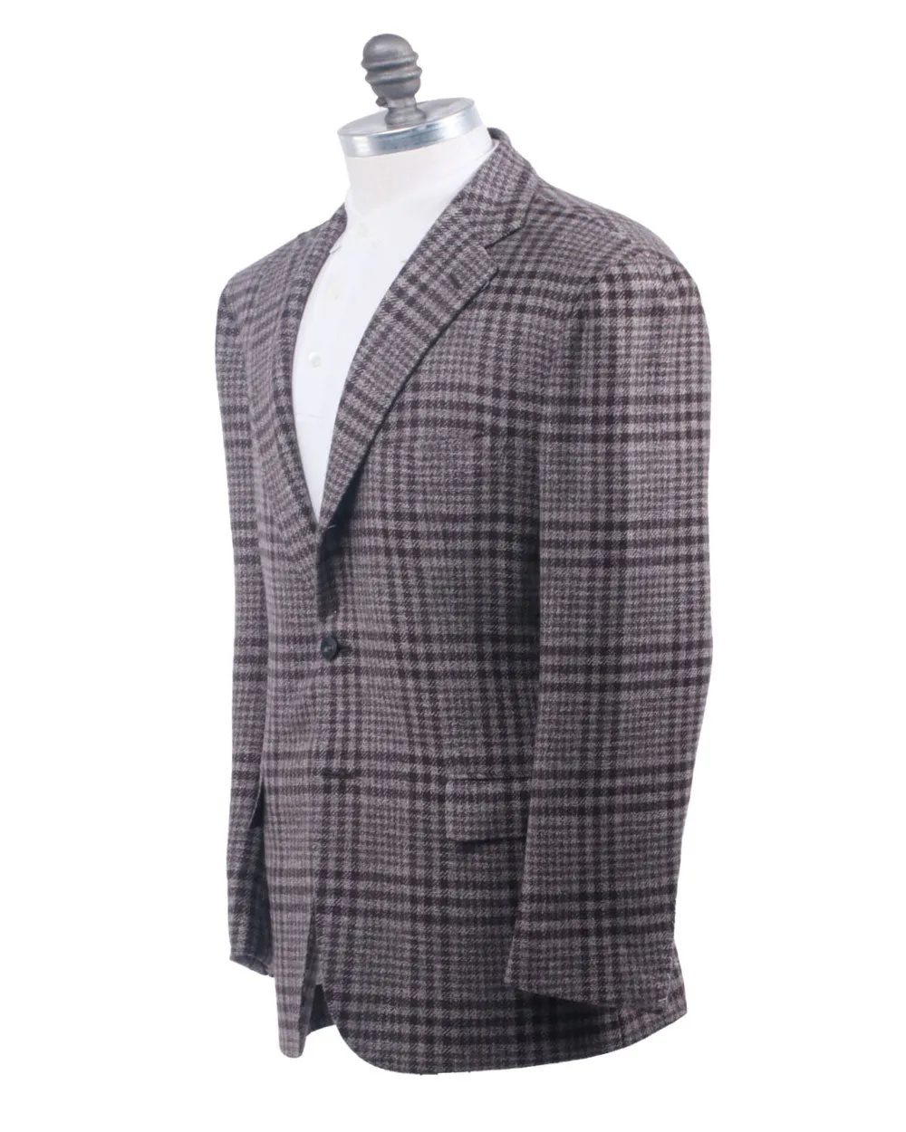 Brown and Tan Glen Plaid Sportcoat