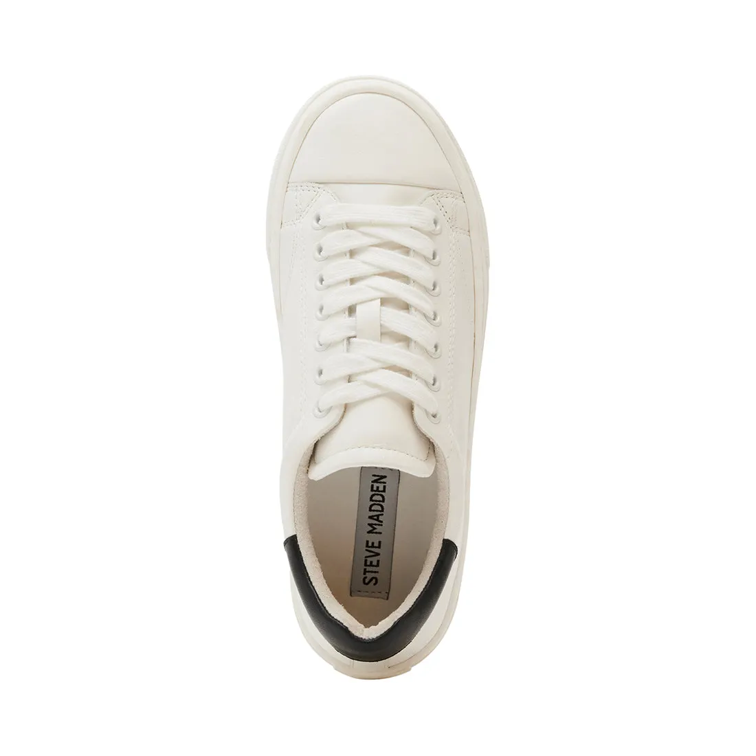 Captive Sneaker WHT/BLK LEATHER