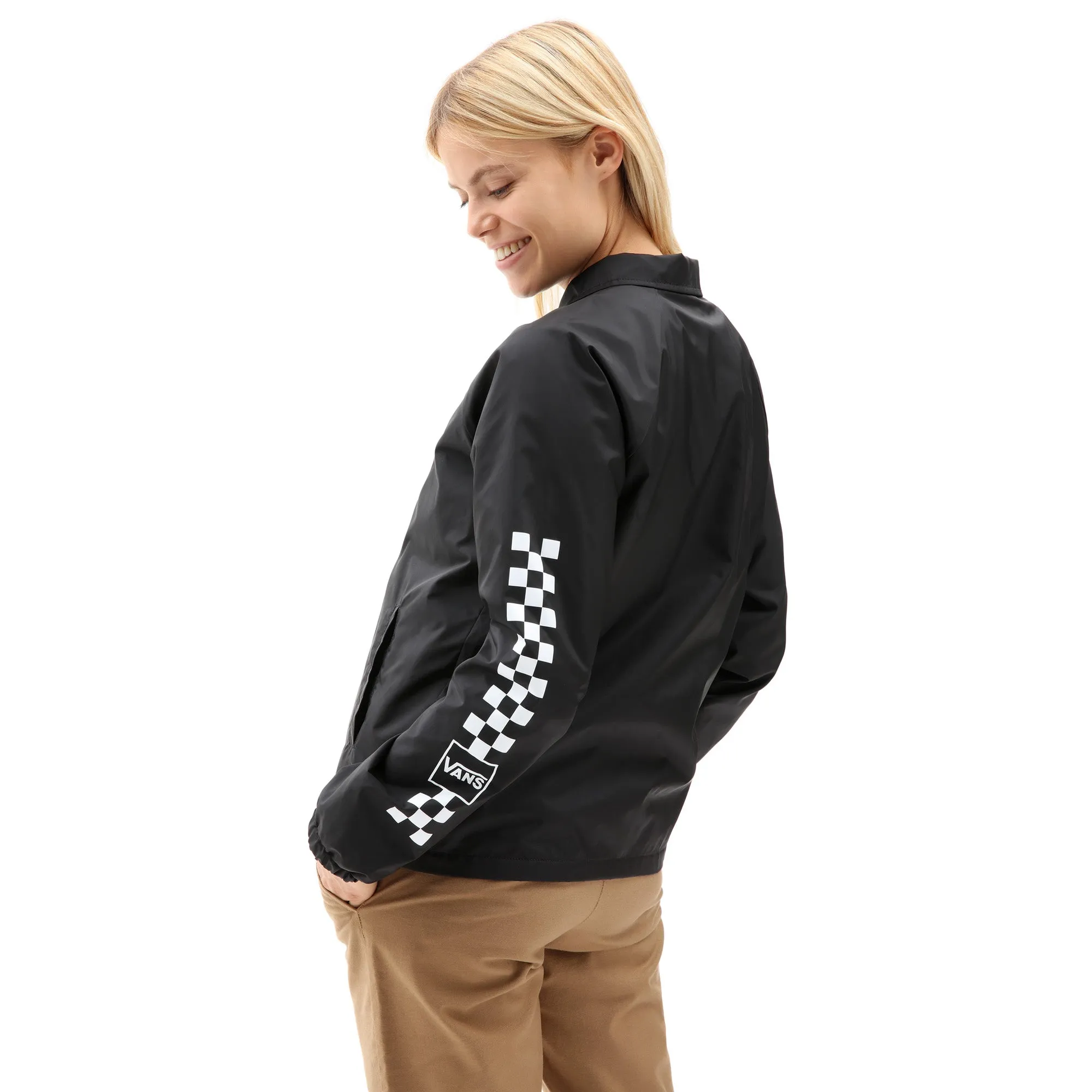 Casaco Vans WM Thanks Mixed Up Fun Jacket Black