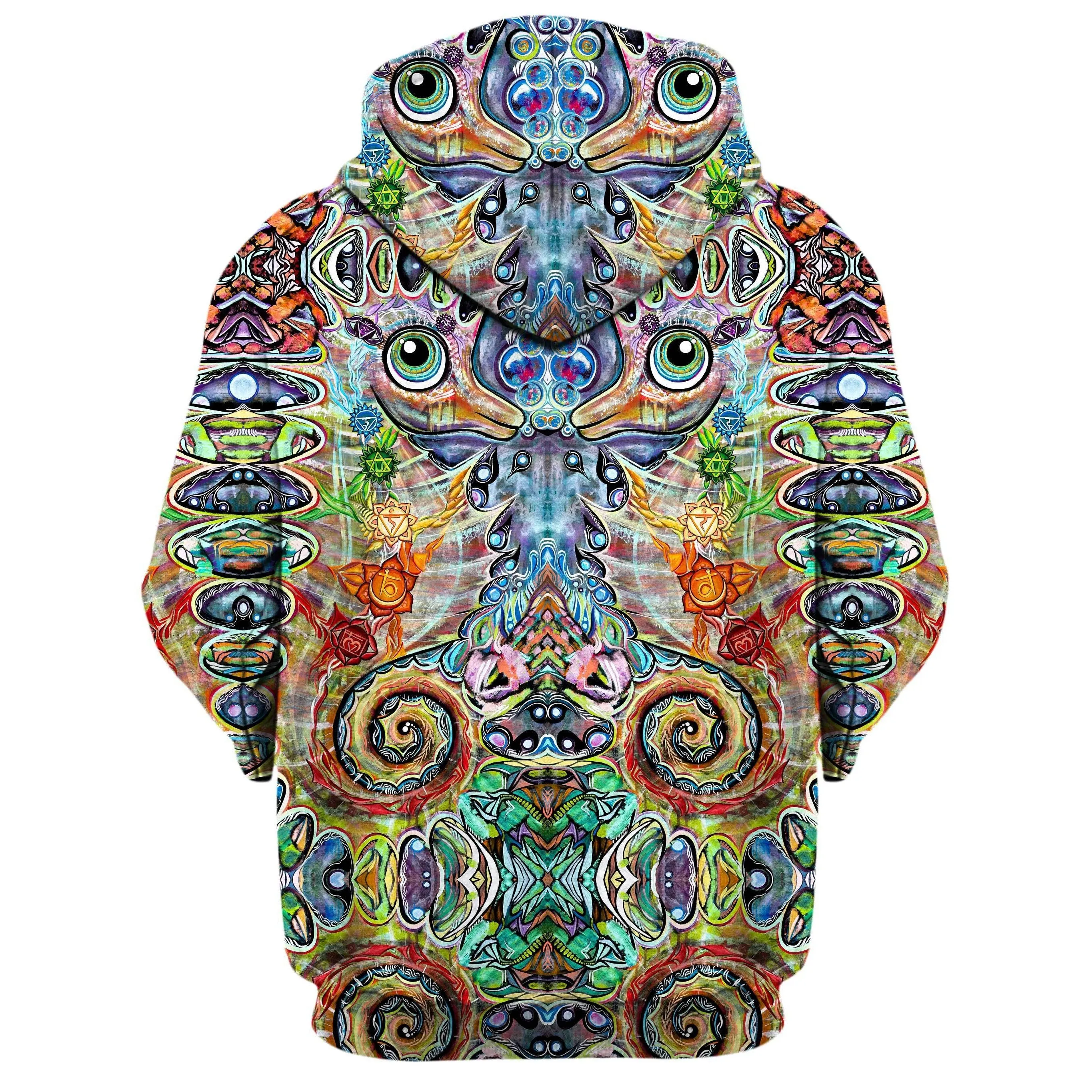 CHAKRA SEAHORSE ZIP UP HOODIE (Clearance)