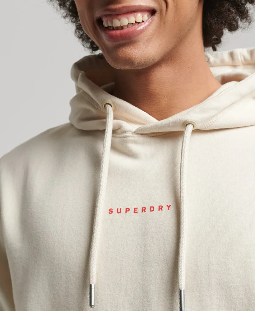 Code Surplus Logo Hoodie | Rice White