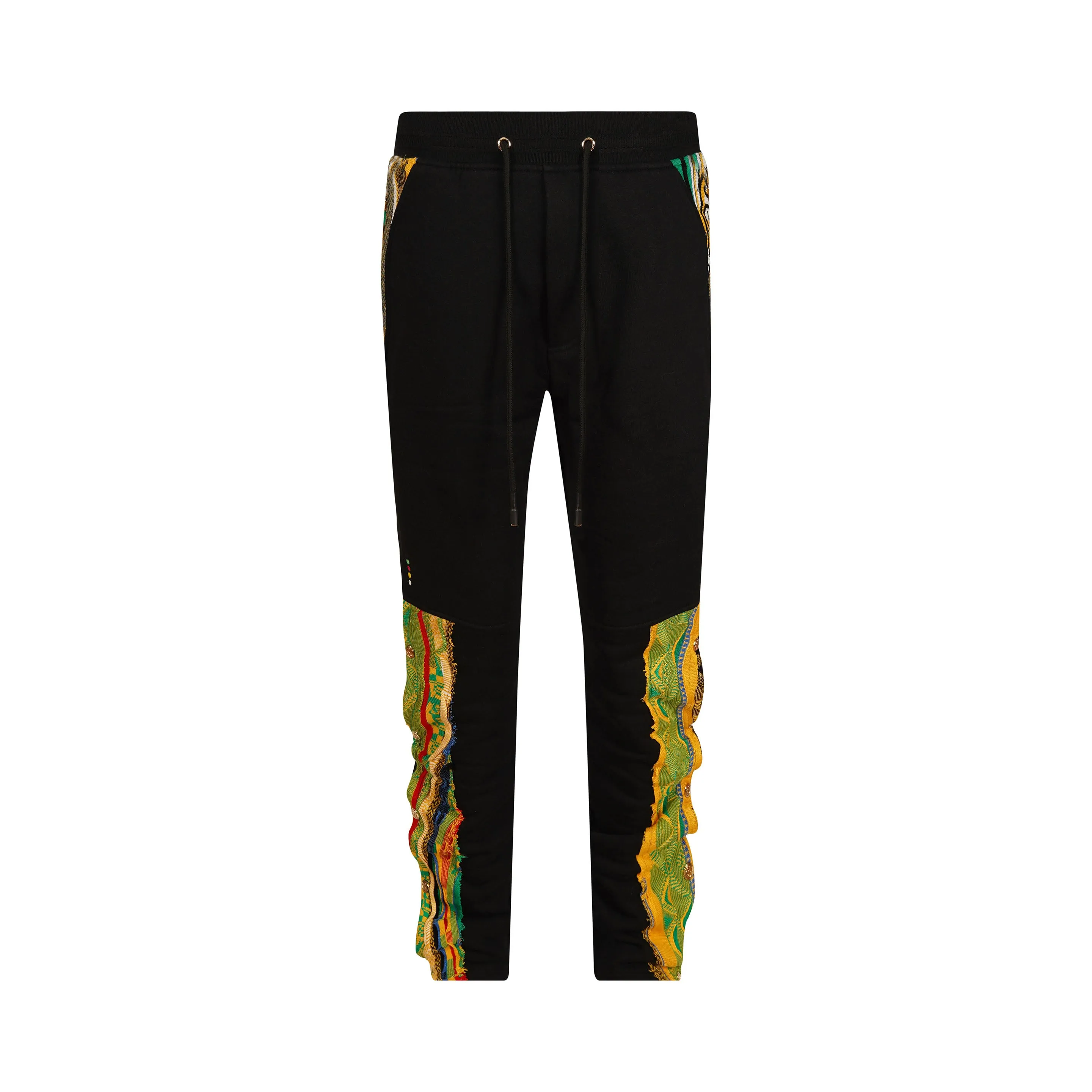 COOGI Sweater Pieced Fleece Jogger - Black