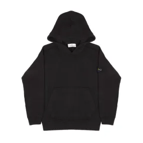 COTTON HOODIE WITH KANGAROO POCKET Kids Black