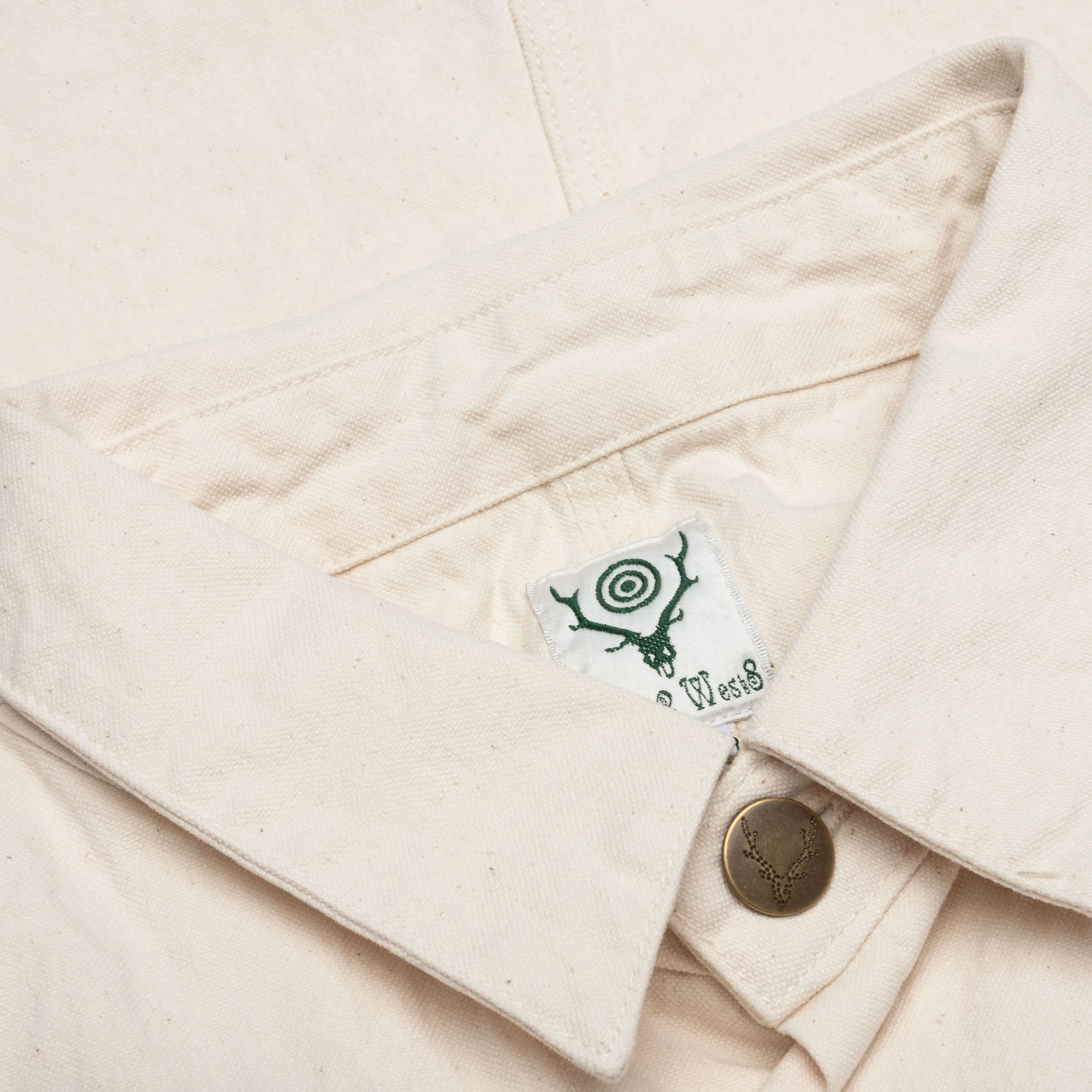 Coverall 10oz Cotton Canvas - Off White