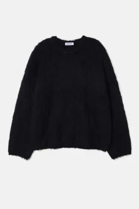 Dakota Alpaca Sweater - Black