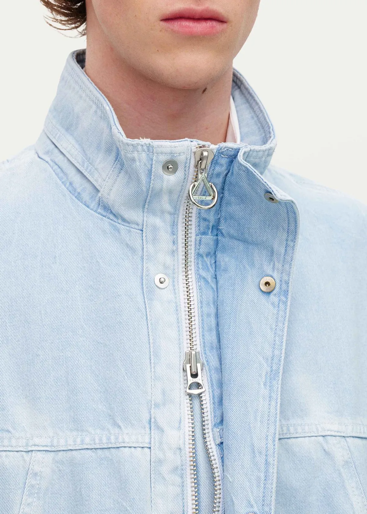 Denim Jacket - Faded Blue