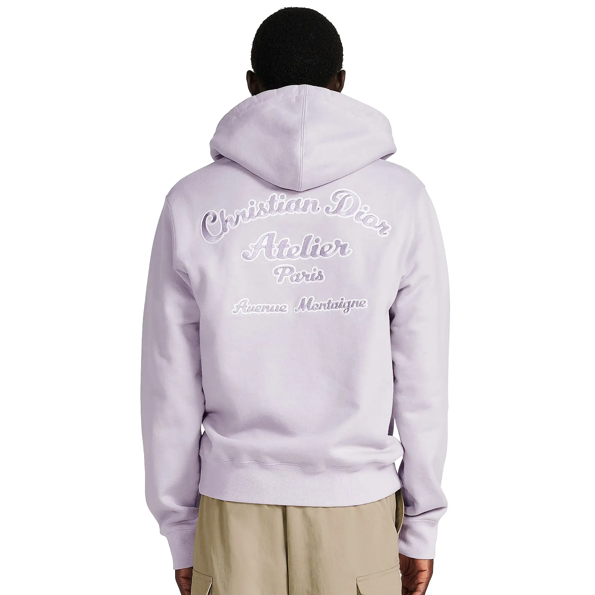 Dior 'Christian Dior Atelier' Mauve Hoodie