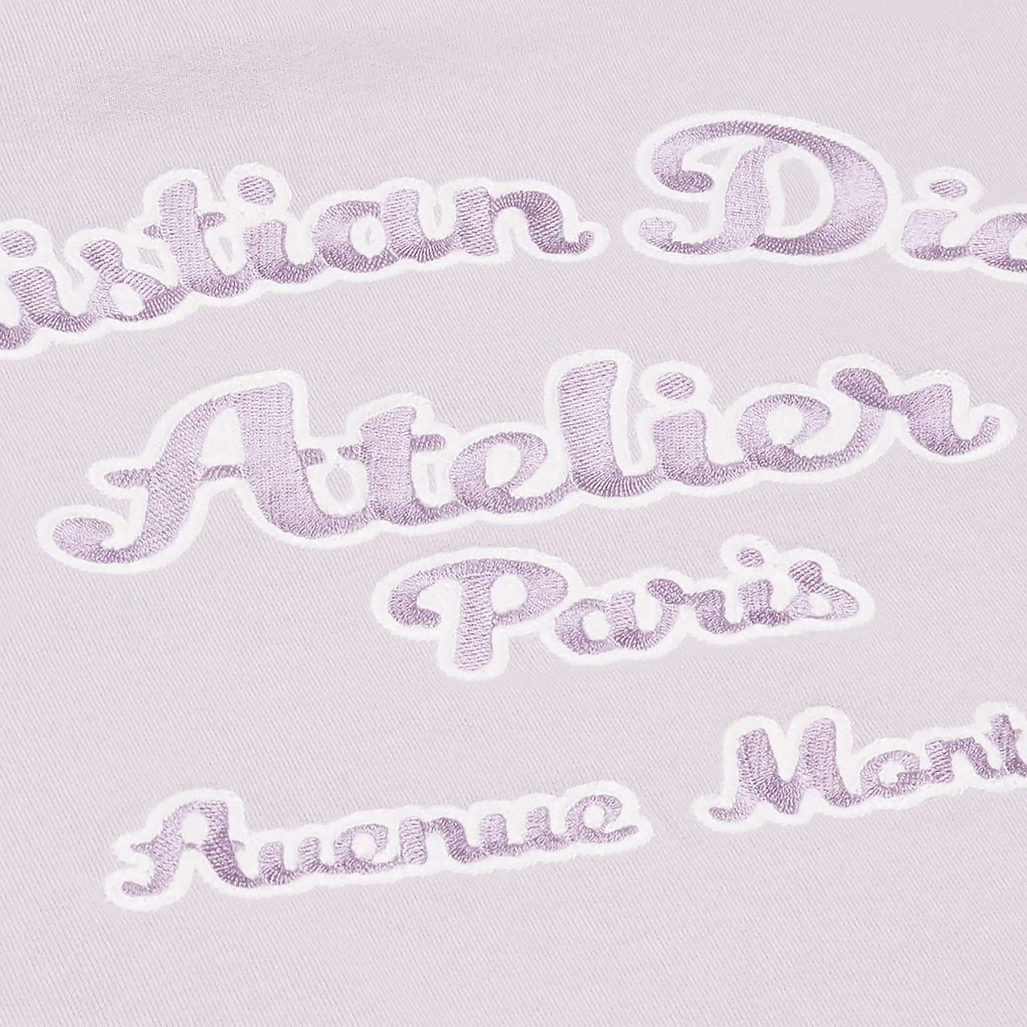 Dior 'Christian Dior Atelier' Mauve Hoodie