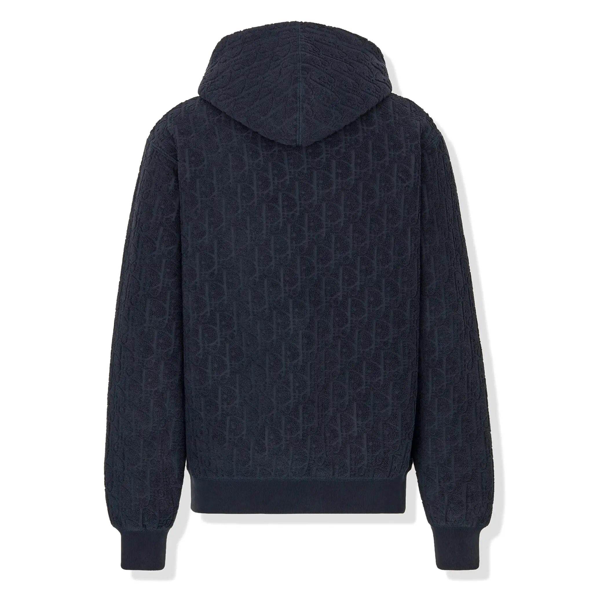 Dior Oblique Towelling Terry Navy Hoodie