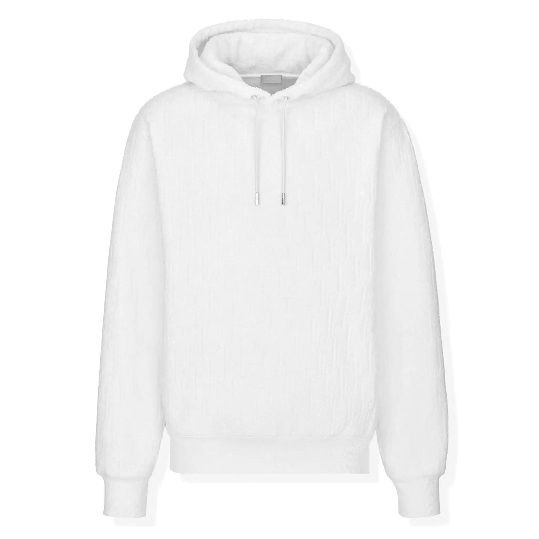 Dior Oblique Towelling Terry White Hoodie