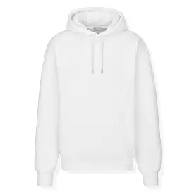 Dior Oblique Towelling Terry White Hoodie