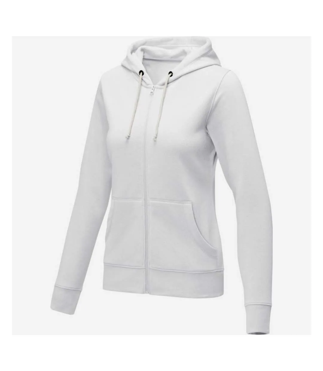 Elevate Womens/Ladies Theron Hoodie (White) - UTPF3672