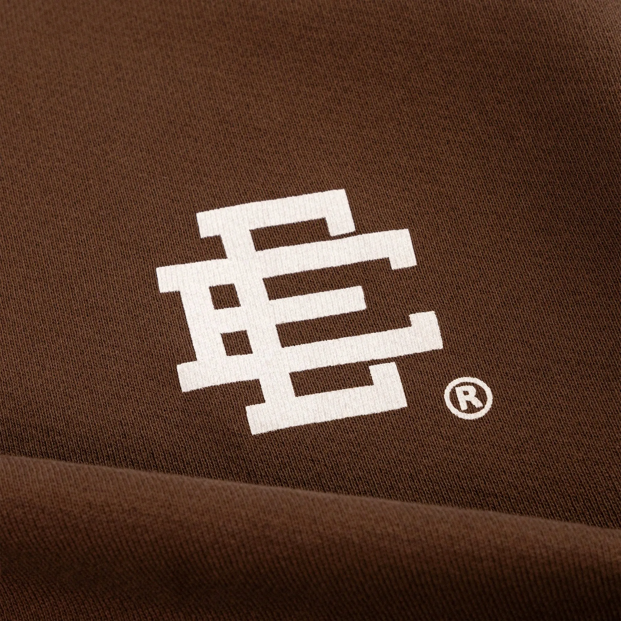 Eric Emanuel EE Basic Brown White Hoodie