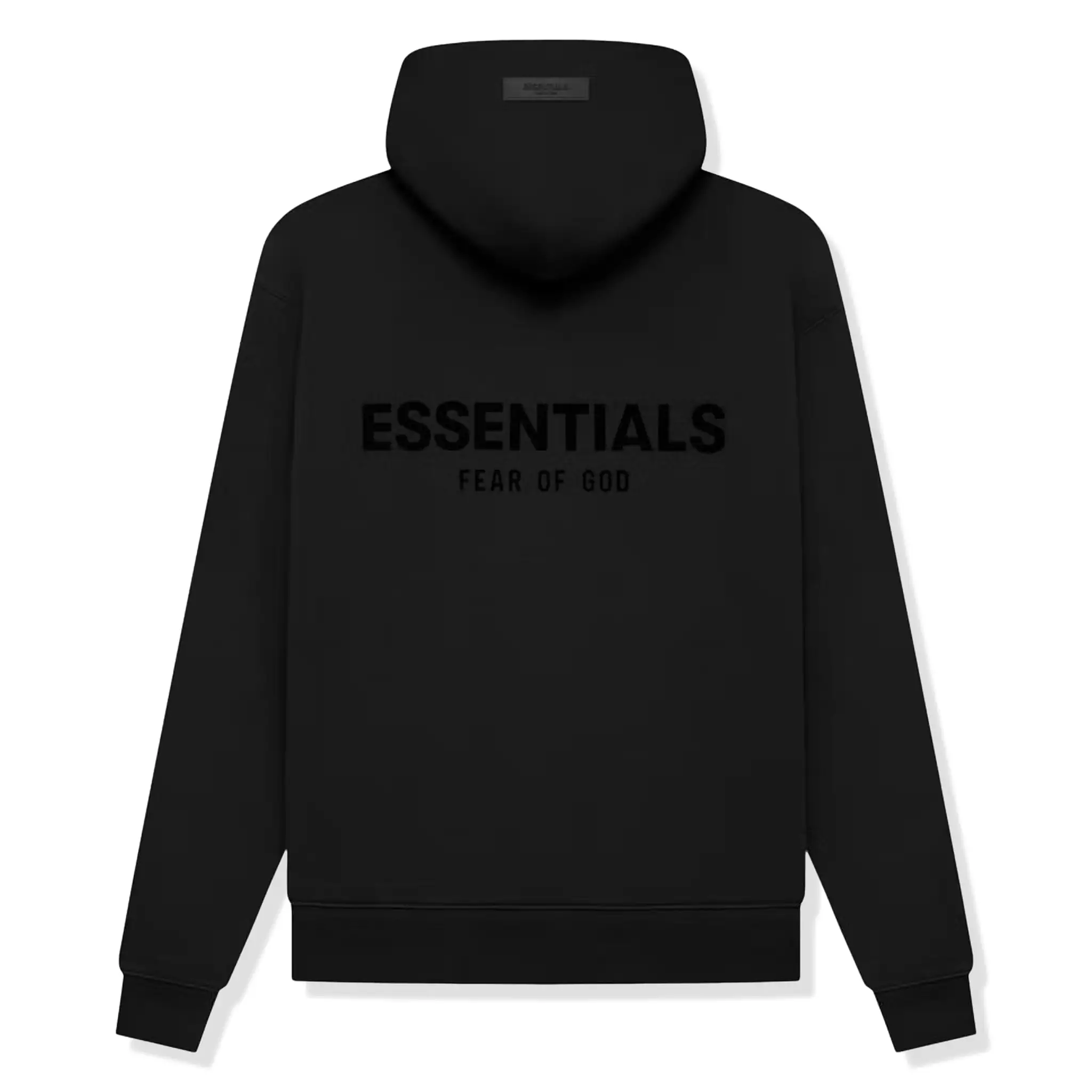 Fear Of God Essentials Black Hoodie (SS22)