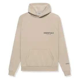 Fear Of God Essentials Core Collection String Tan Hoodie