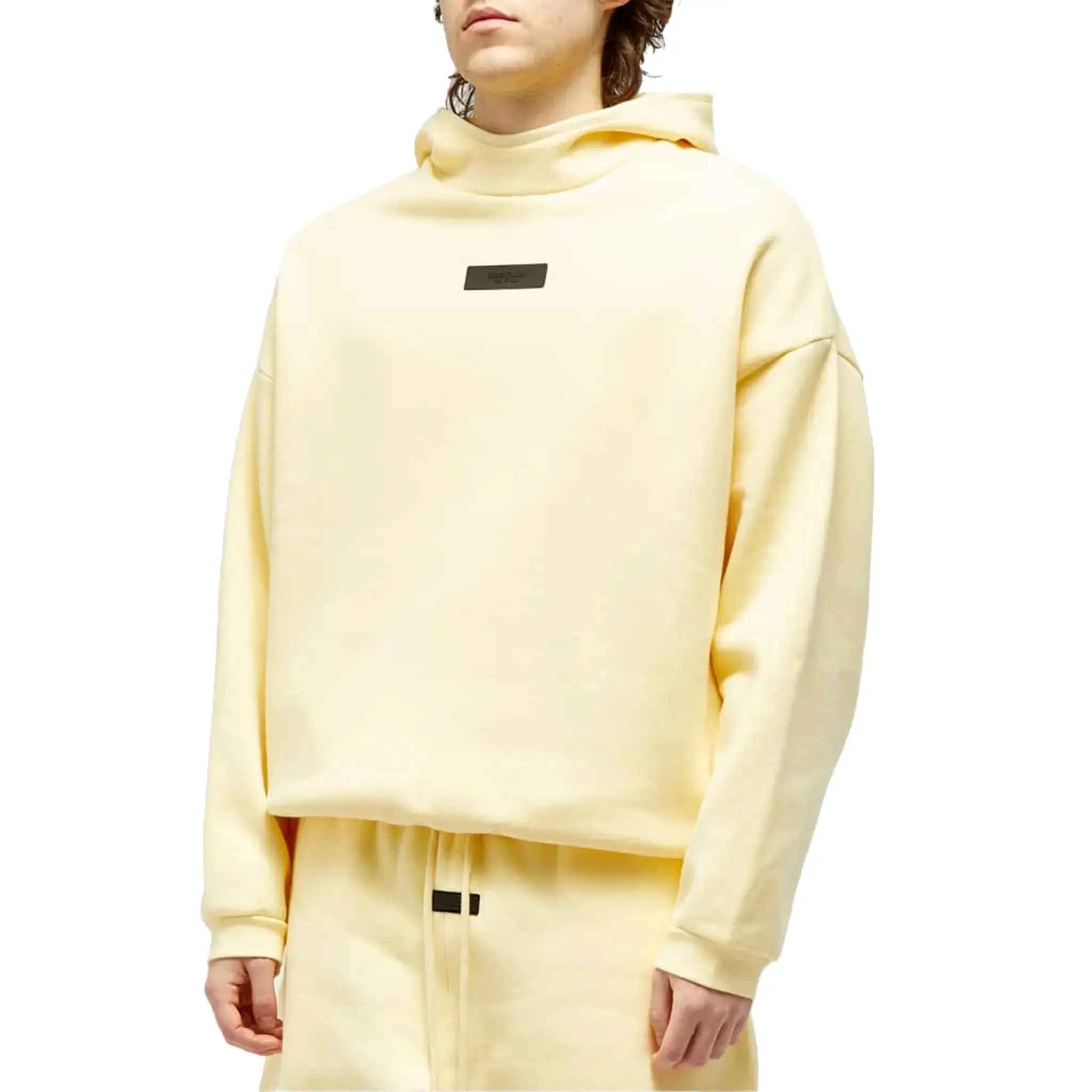 Fear Of God Essentials Garden Yellow Hoodie (FW23)