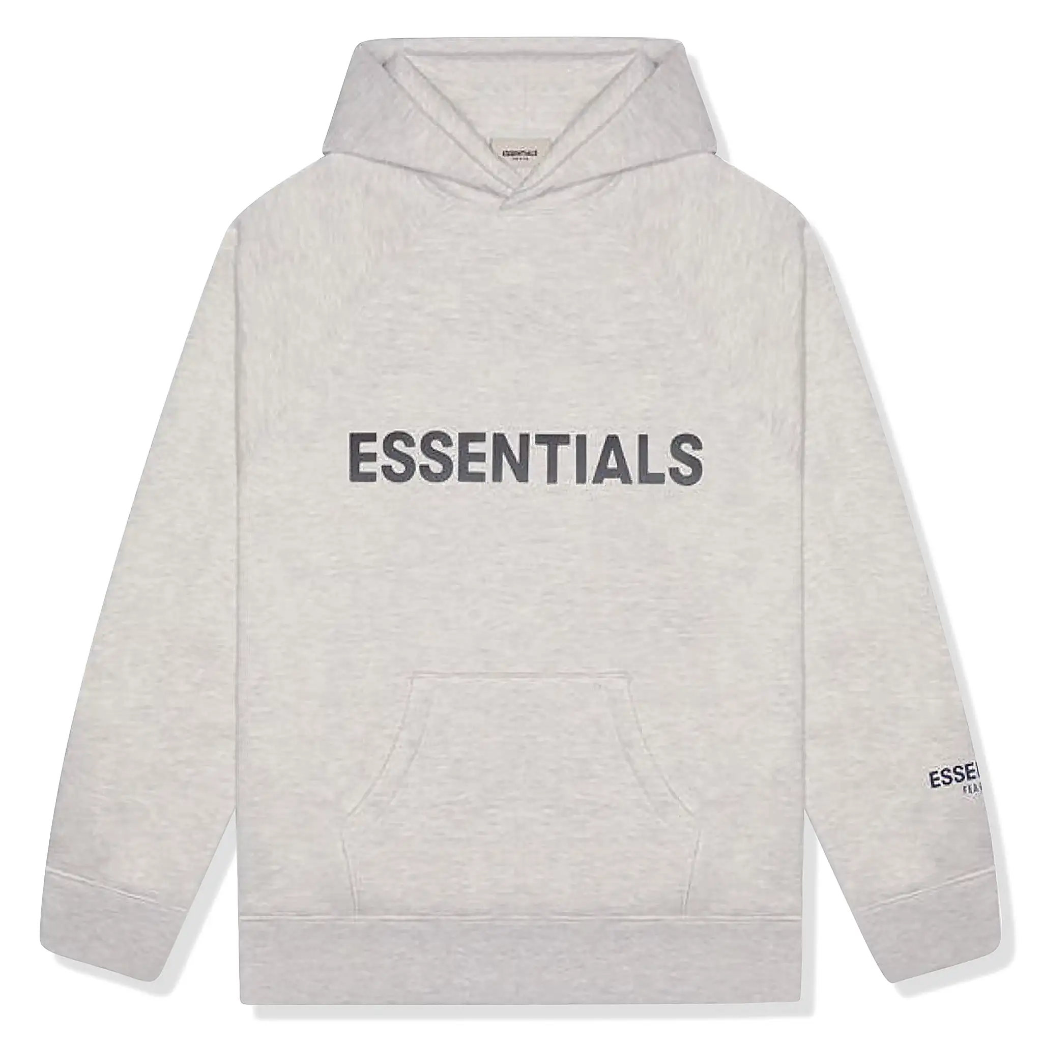 Fear Of God Essentials Heather Oatmeal Hoodie