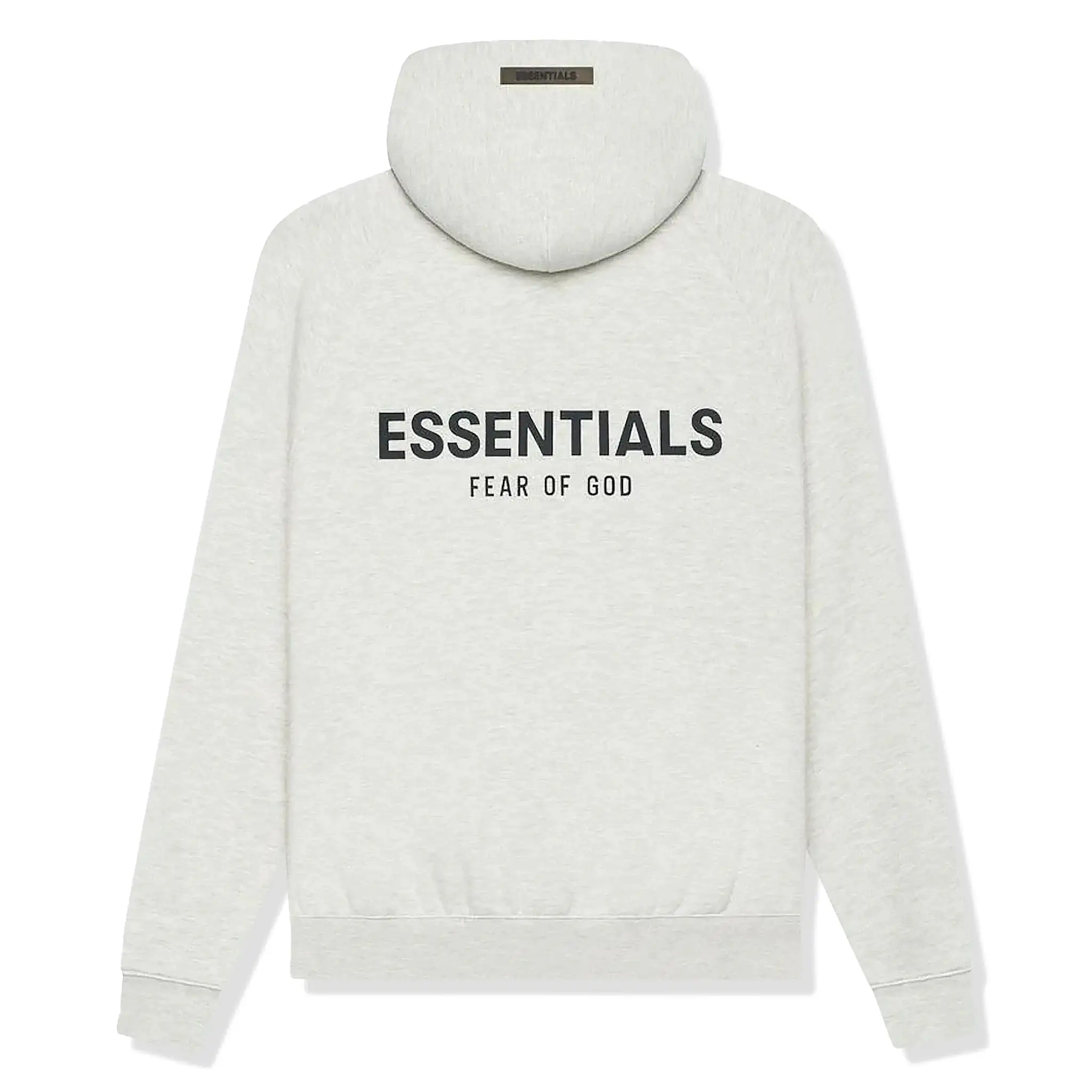 Fear Of God Essentials Light Heather Oatmeal Hoodie (SS21)