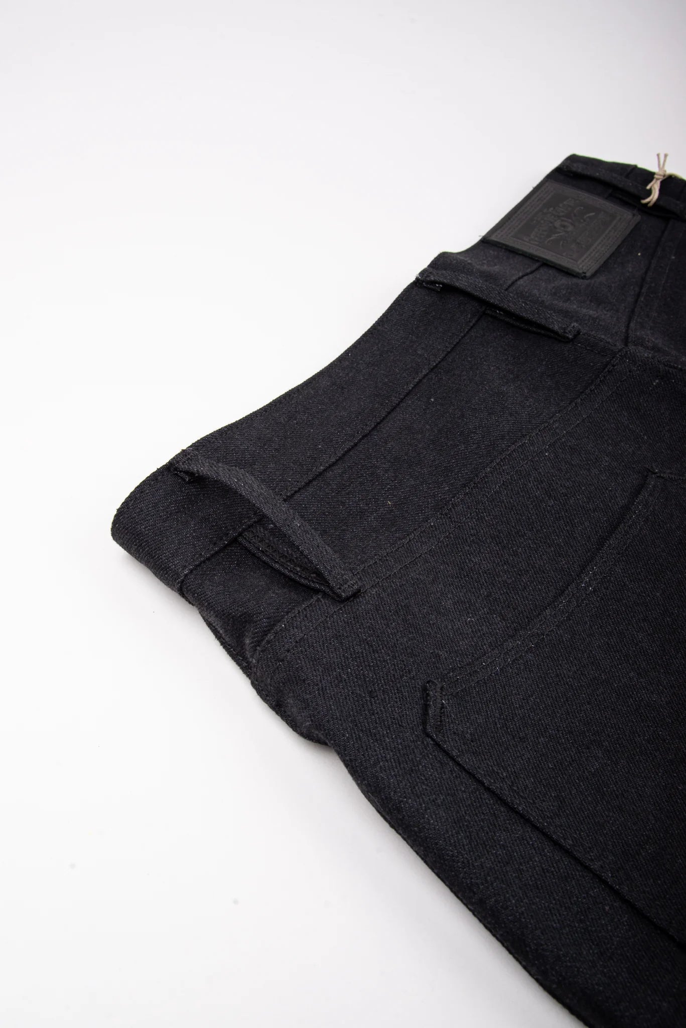 Freenote Cloth Belford - 14oz Black Grey Denim