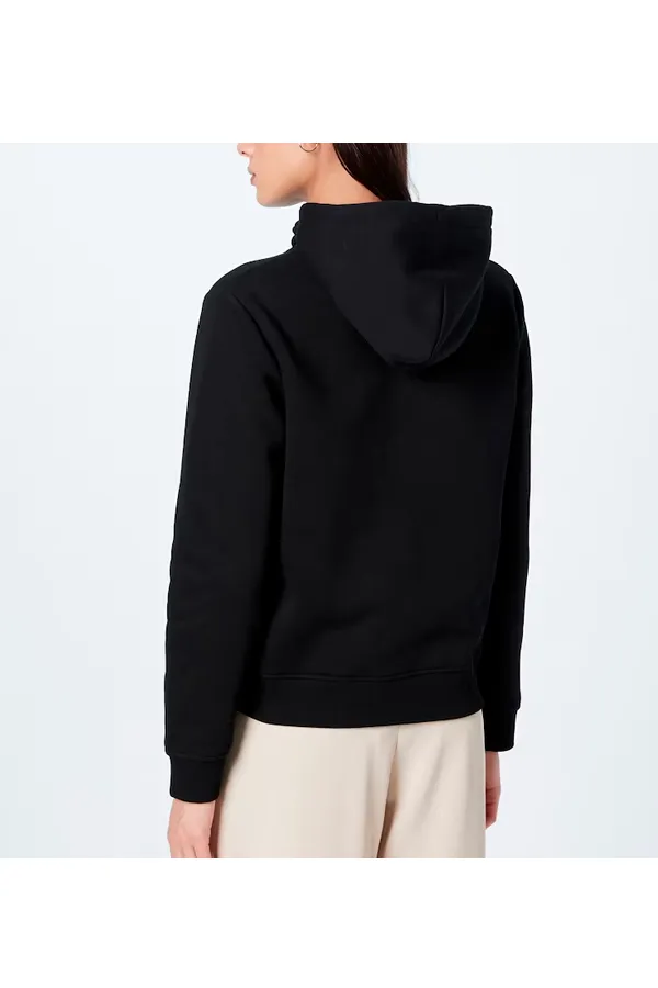 GANT Women Gold Shield Hoodie Black