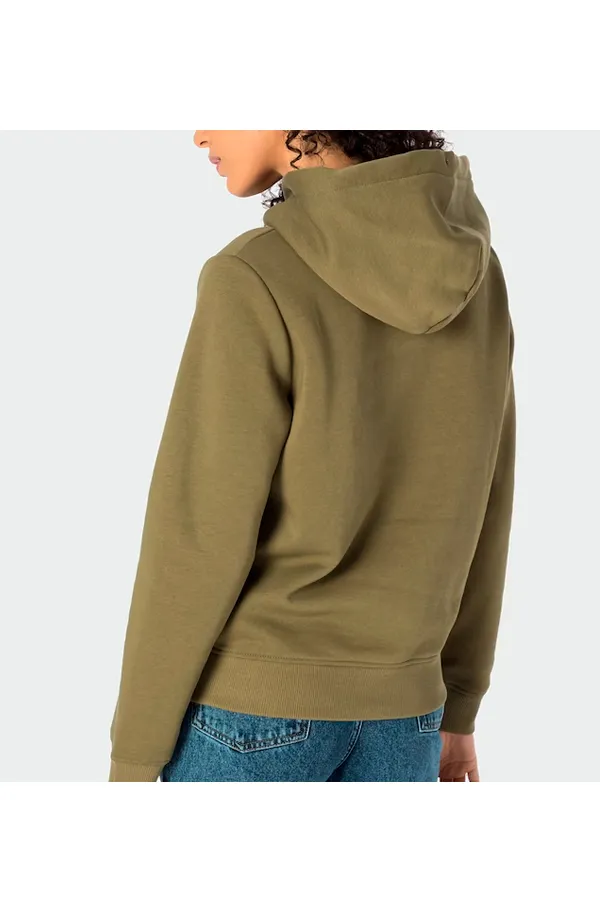 GANT Women Gold Shield Hoodie Green