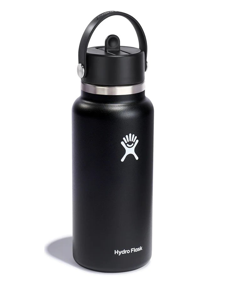 Hydroflask 32oz Wide Mouth with Flex Straw Cap