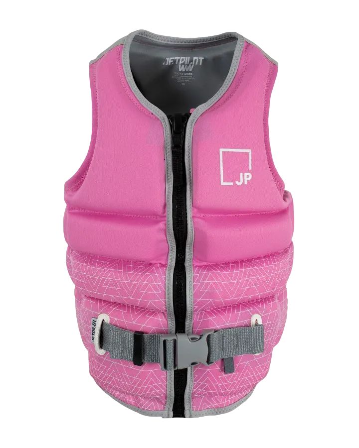 Jetpilot X1 Girls Youth Neo Vest - Pink - 2022